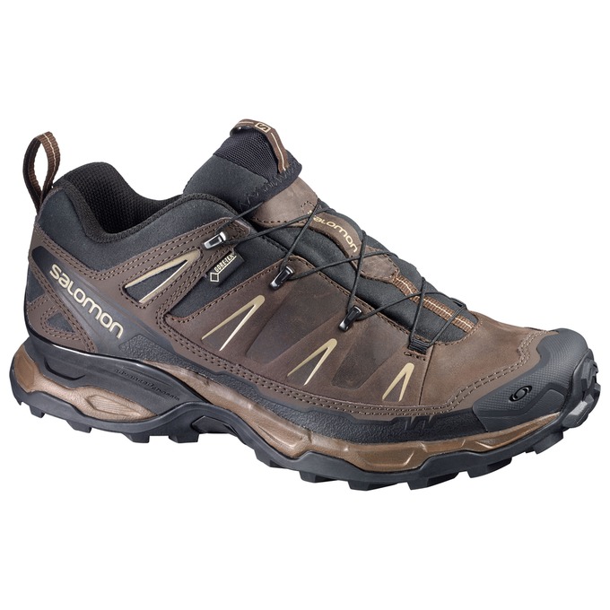 Zapatillas Trekking Salomon Hombre Marrones Negras - Salomon Argentina X ULTRA LTR GTX® ,531064-OEQ